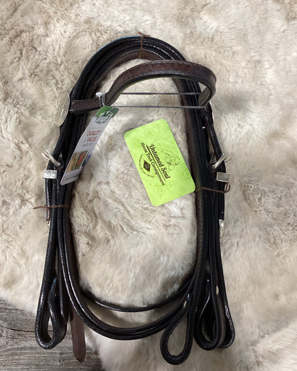 Headstall & Reins With Silver Brown Mini/Pony *NEW*