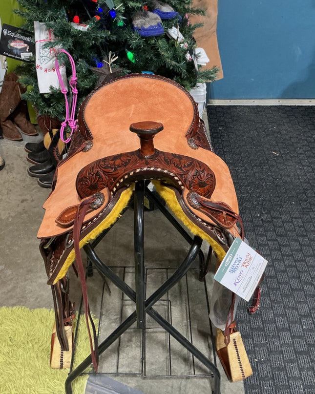 Western Saddle Roping 16" G7.5" S26" *NEW*