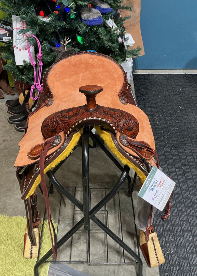 Western Saddle Roping 16" G7.5" S26" *NEW*
