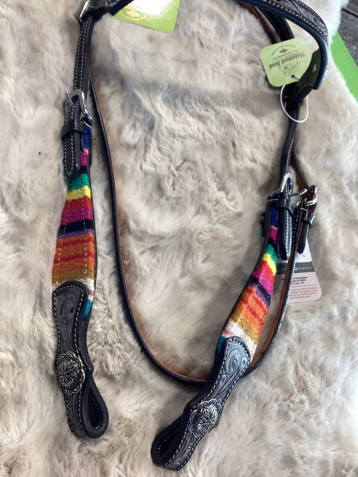 Western Headstall Black