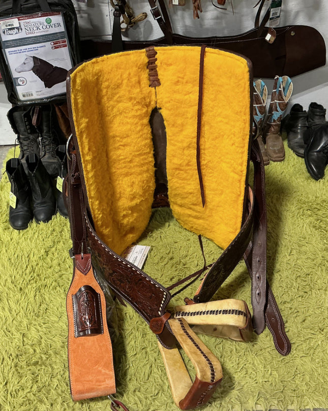 Western Saddle Roping 16" G7.5" S26" *NEW*