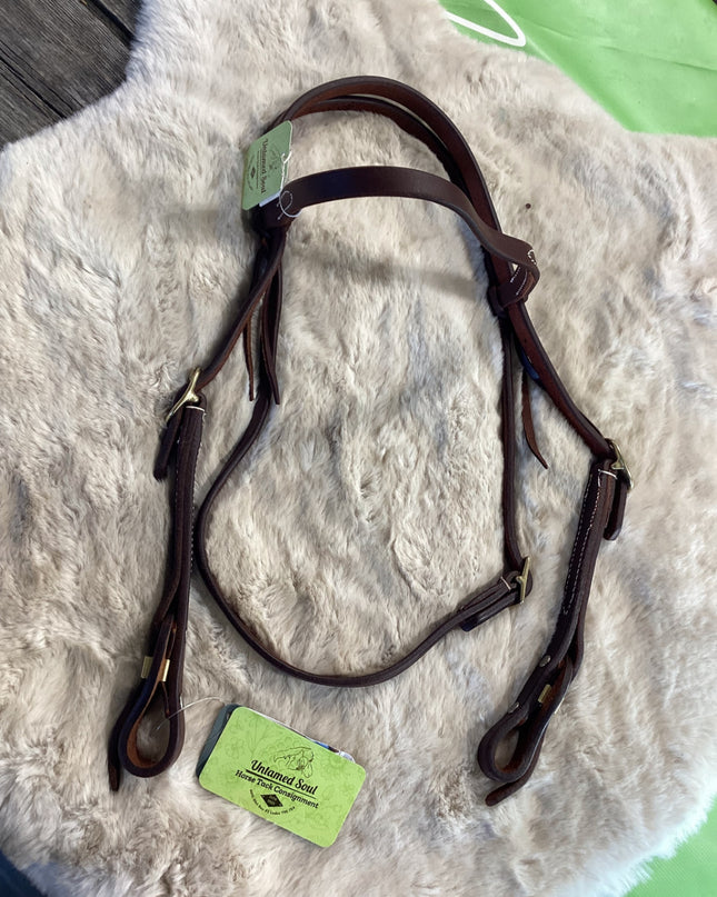 Western Harness Brow Quick Change Brass *NEW*