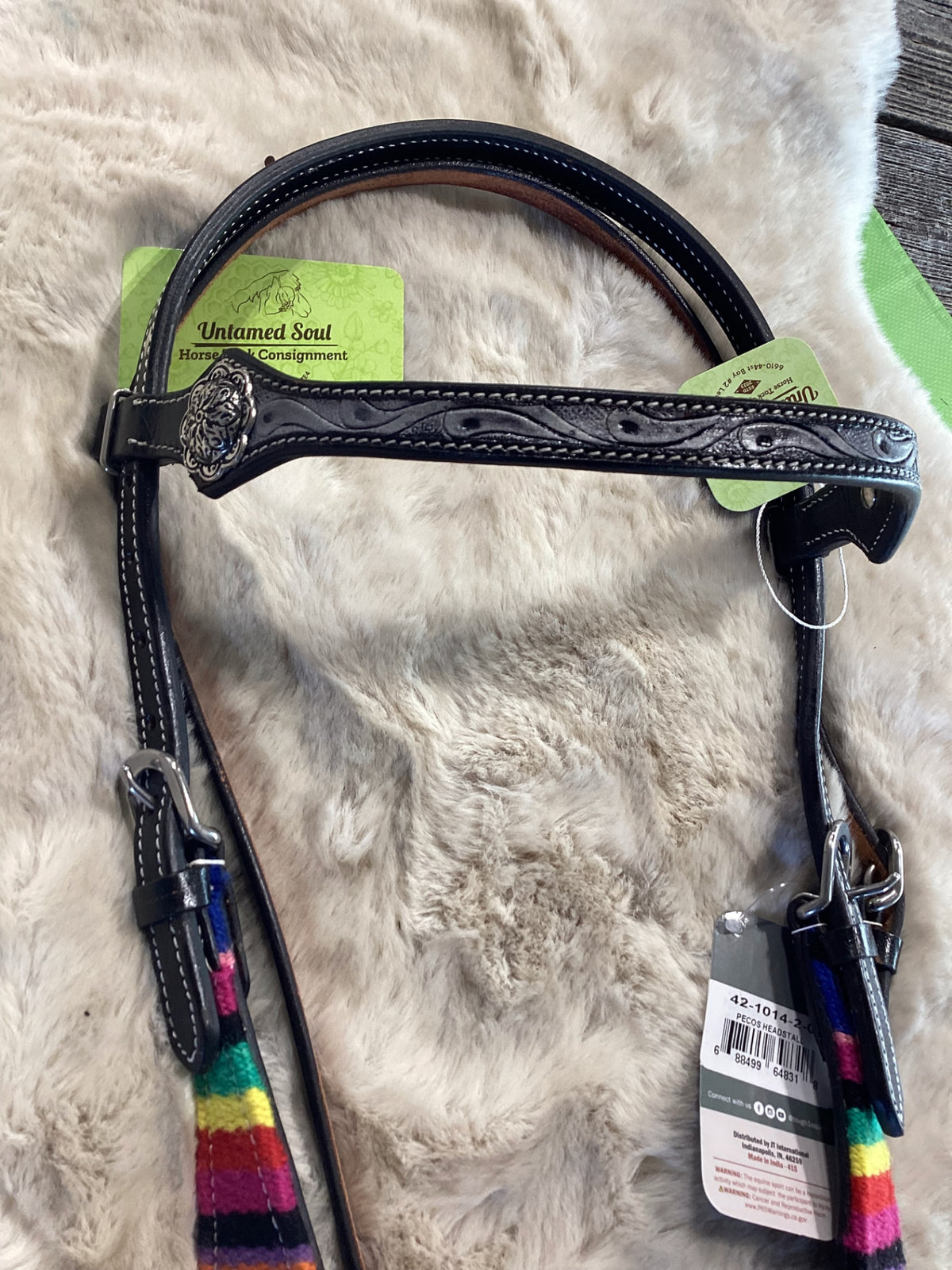 Western Headstall Black