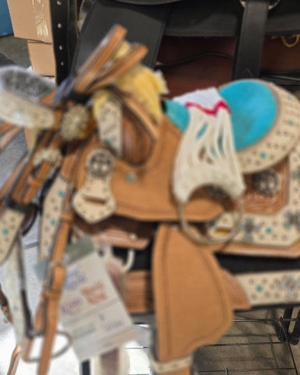 Western Saddle Barrel  Mini 8" Package *NEW*