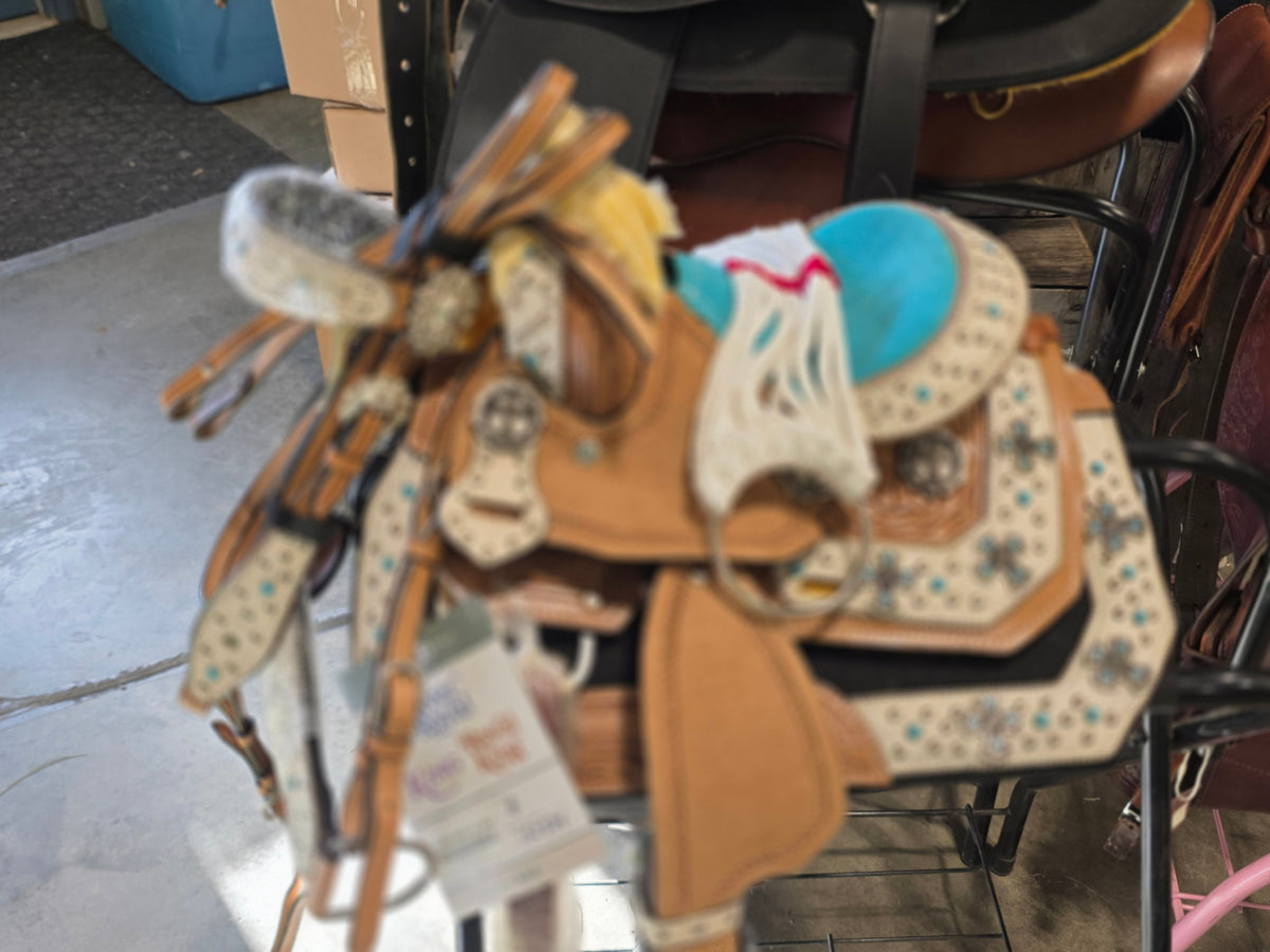 Western Saddle Barrel  Mini 8" Package *NEW*