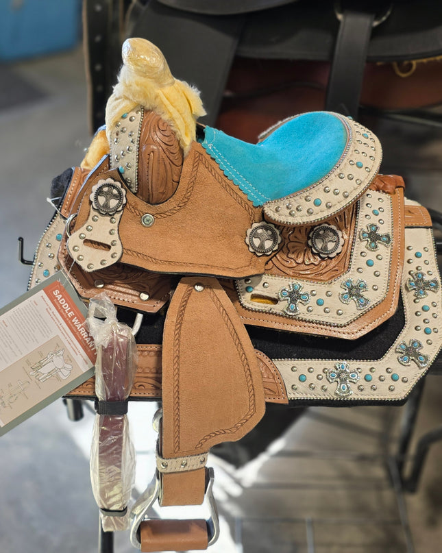 Western Saddle Barrel  Mini 8" Package *NEW*