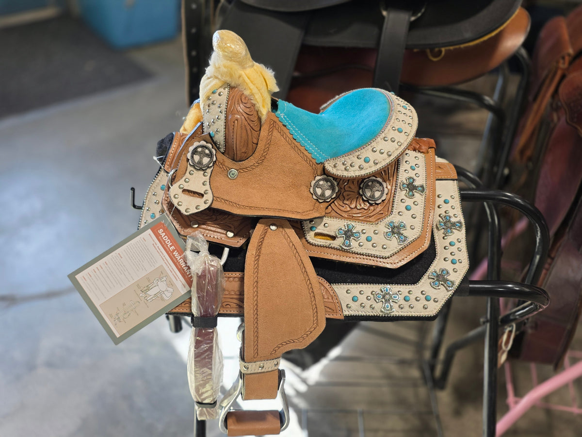 Western Saddle Barrel  Mini 8" Package *NEW*