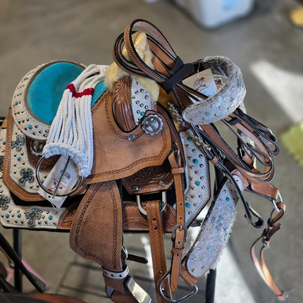 Western Saddle Barrel  Mini 8" Package *NEW*