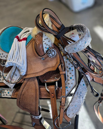 Western Saddle Barrel  Mini 8" Package *NEW*