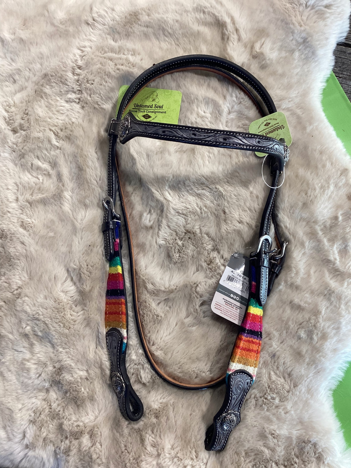 Western Headstall Black