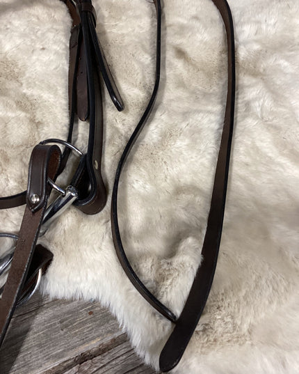 Western Bridle Reins & Bit 5.5" Draft *NEW*