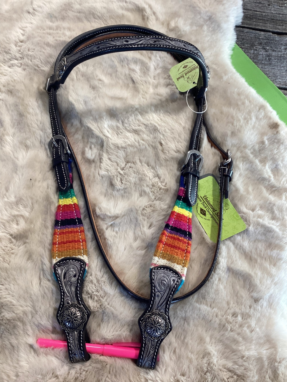 Western Headstall Black