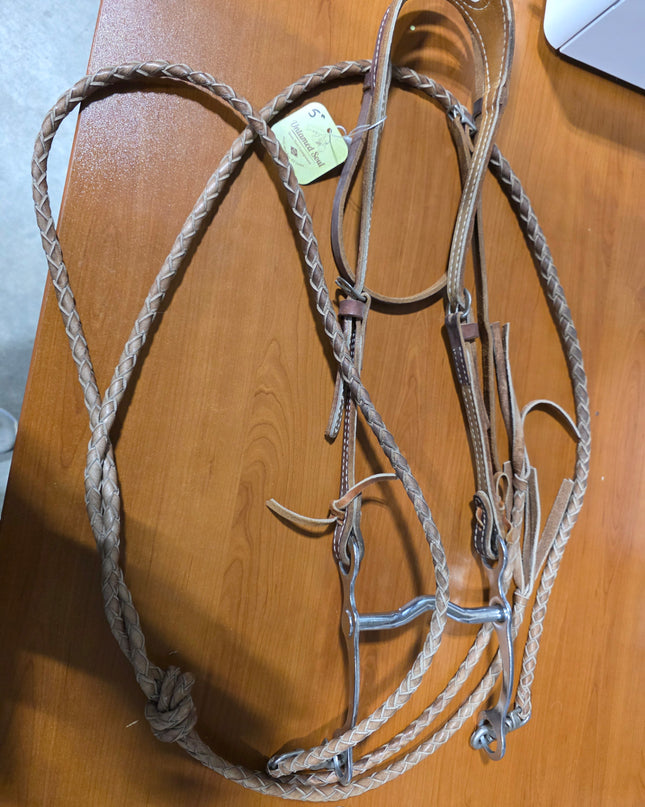 Western Headstall  Bit & Reins #4