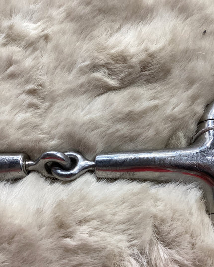 Bit Snaffle Egg Butt 5"