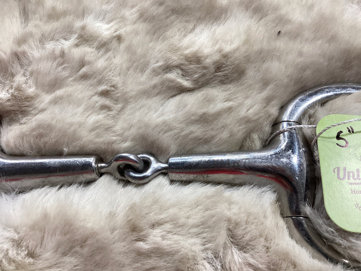 Bit Snaffle Egg Butt 5"