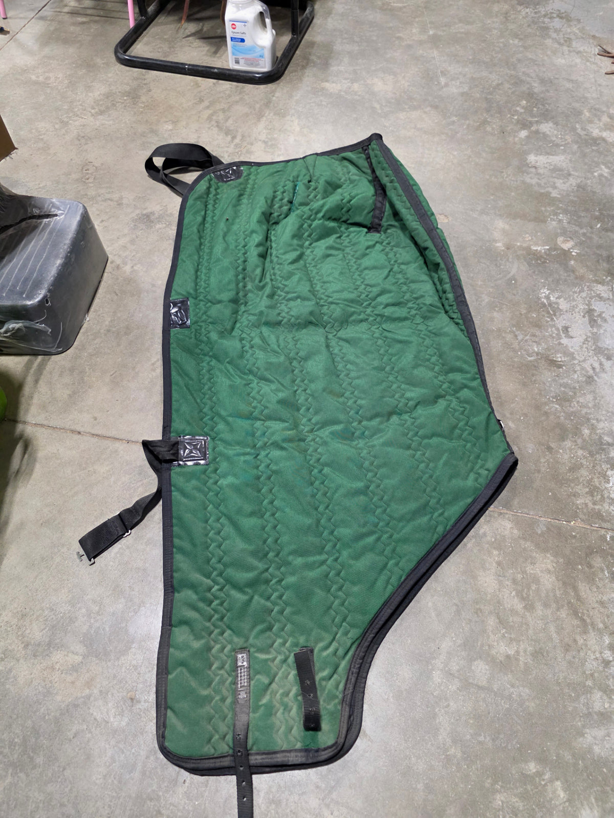 Winter Liner Green Glover Equine   68"