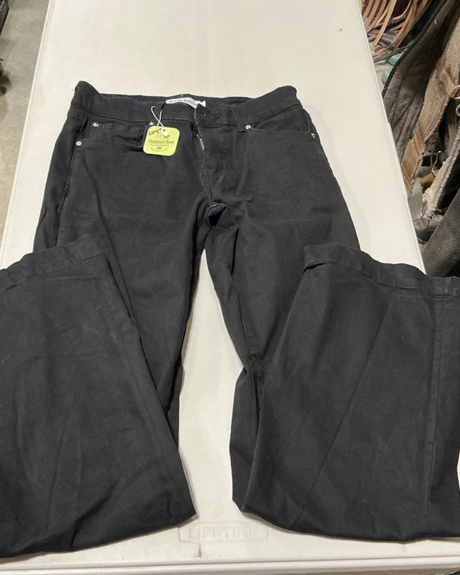 Jeans Ranch Dressn Black Large