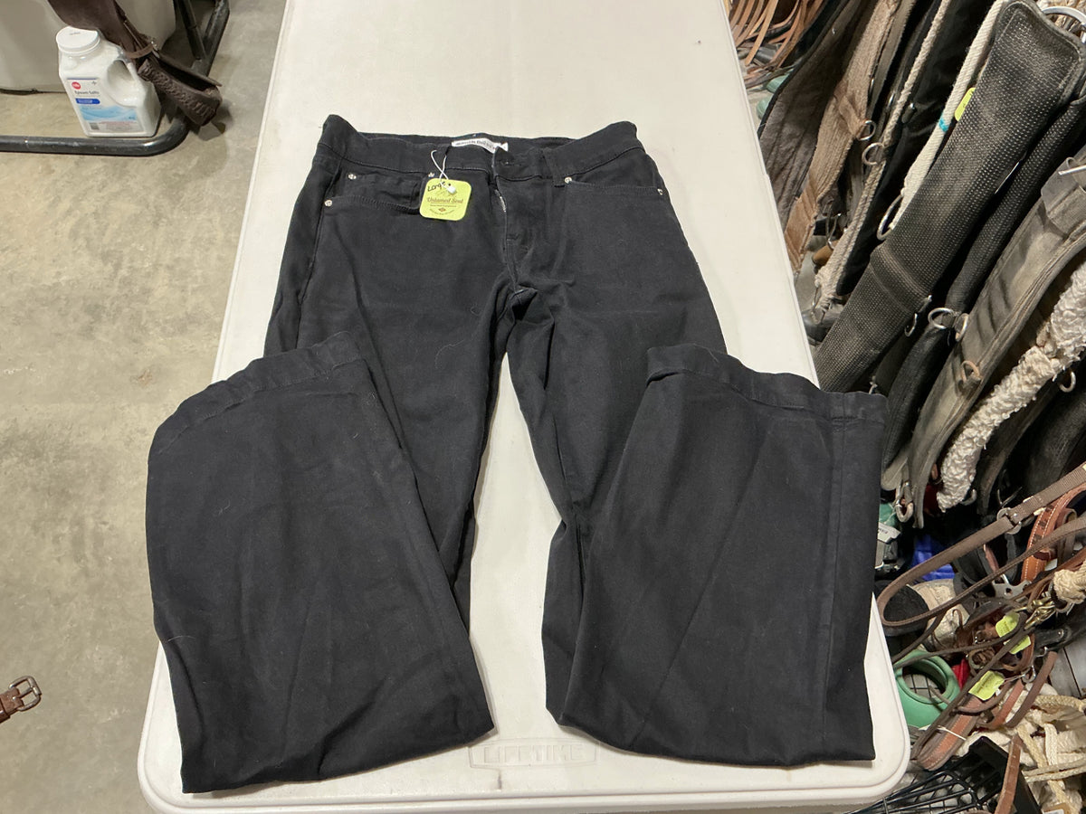 Jeans Ranch Dressn Black Large
