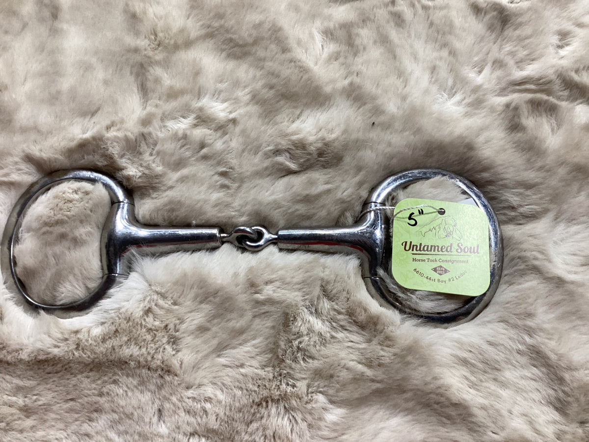 Bit Snaffle Egg Butt 5"