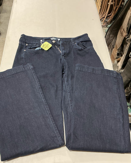 Jeans Ranch Dressn Dark Large Wide Leg