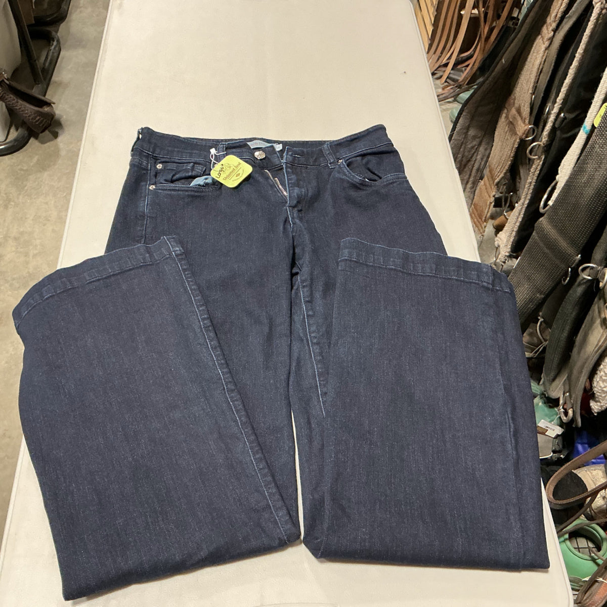 Jeans Ranch Dressn Dark Large Wide Leg