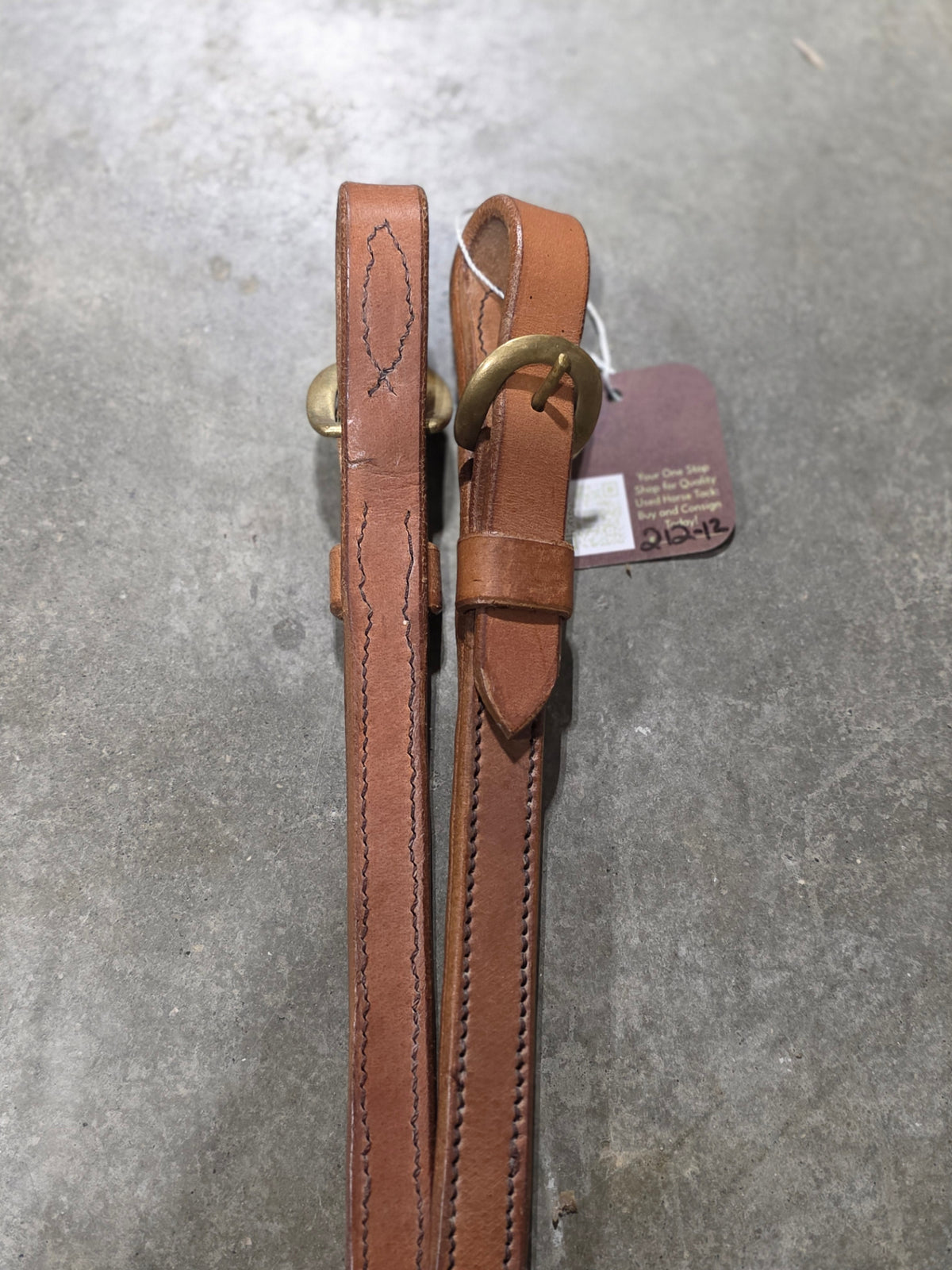 Western Reins Decorative Ends