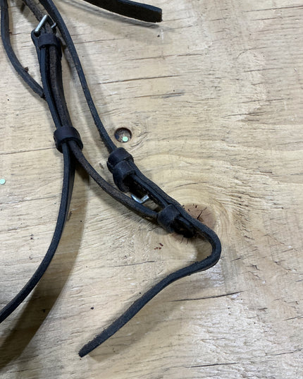 English Bridle Black leather