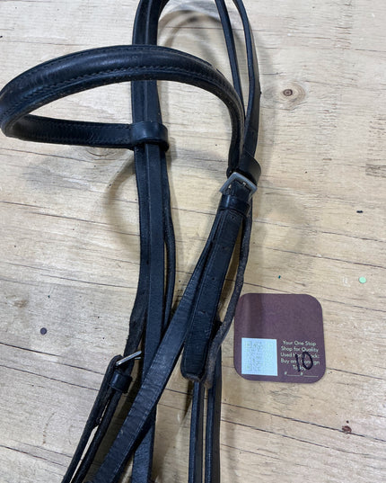 English Bridle Black Leather