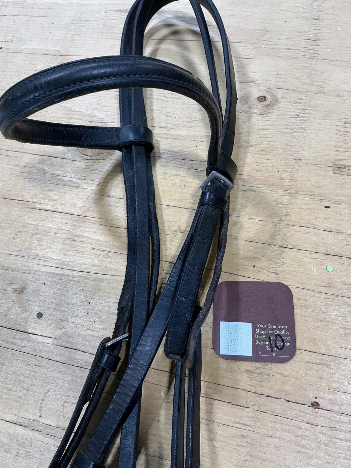 English Bridle Black Leather