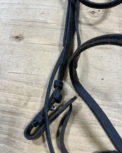 English Bridle Black leather