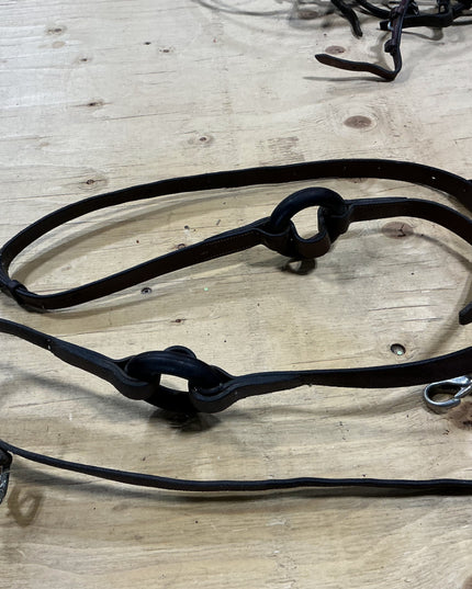 English Reins Side reins brown donut