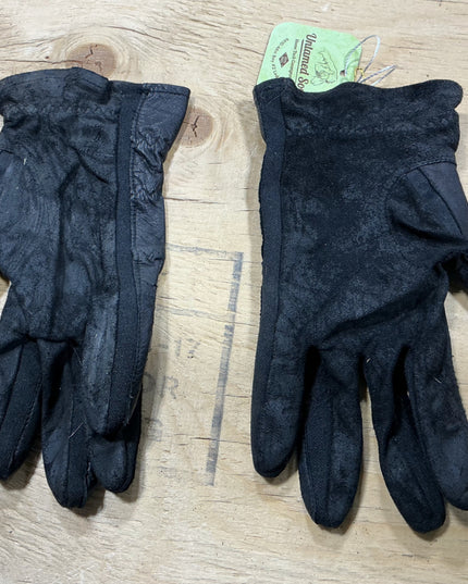 Gloves Riding Mens XL Black Leather