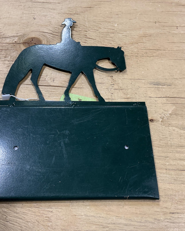 Metal Stall Signs Green