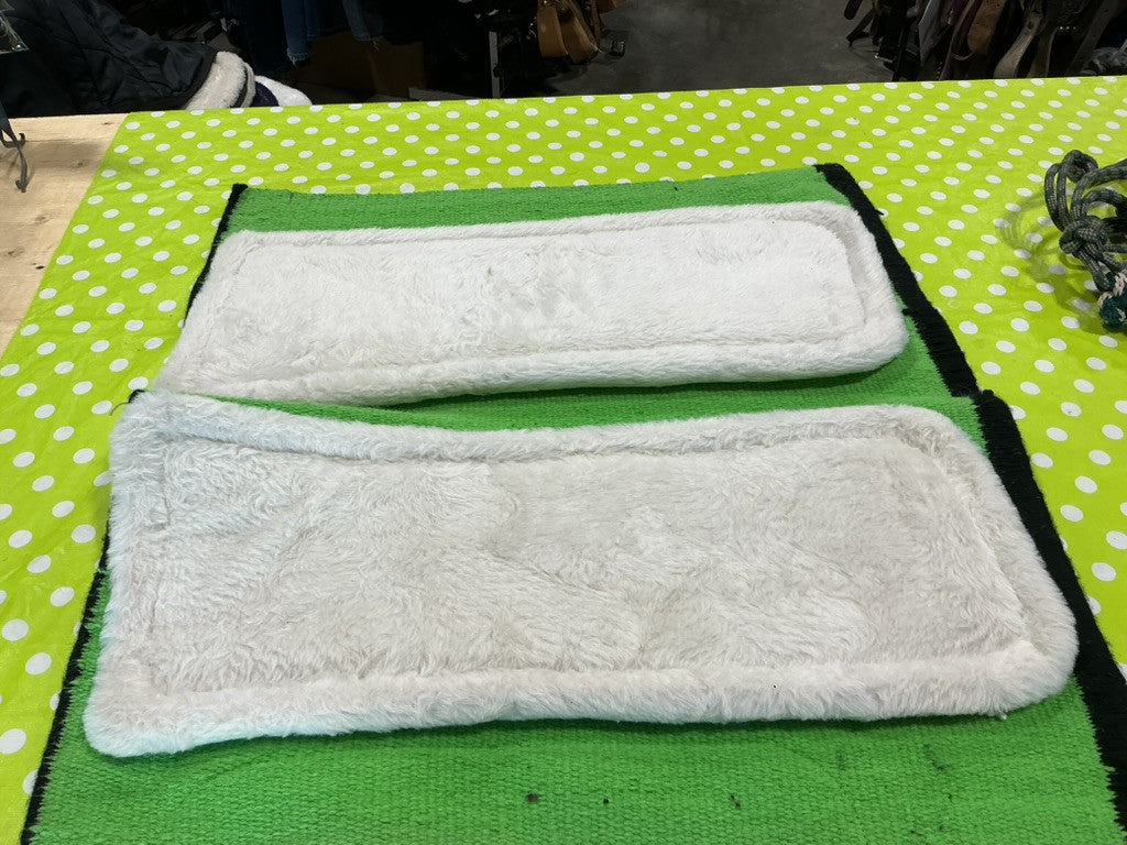 Western Saddle Pad Fleece Bottom 32X34 Green
