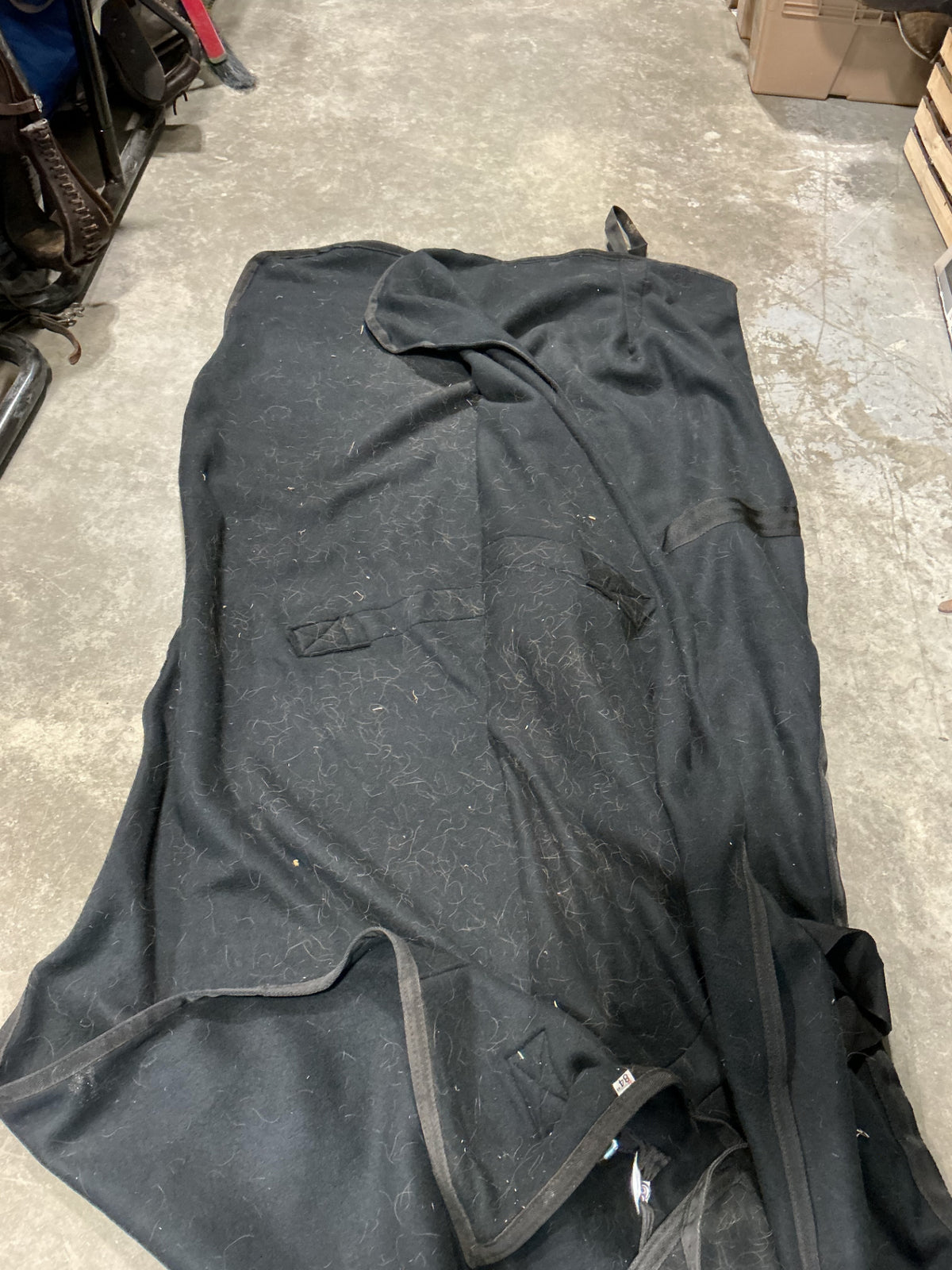 Cooler Fleece 84" Black
