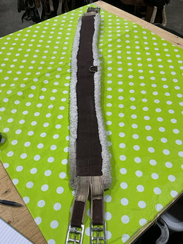 English Girth – Fleece with Elastic, 42" | Used, Acceptable