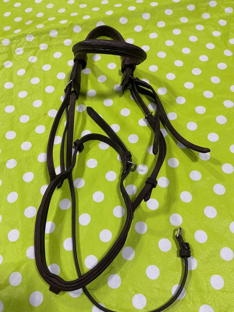 English Bridle Browb Leather