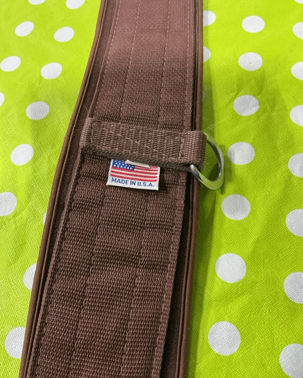 English Girth  Professional choice 50" Brown Fabric elastic ends like new
