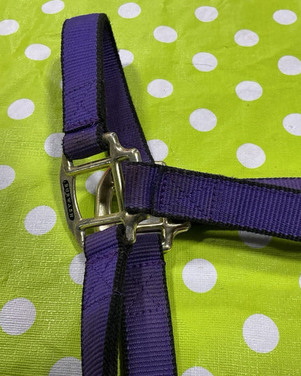 Halter nylon Purple Weaver