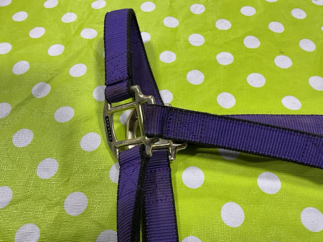 Halter nylon Purple Weaver