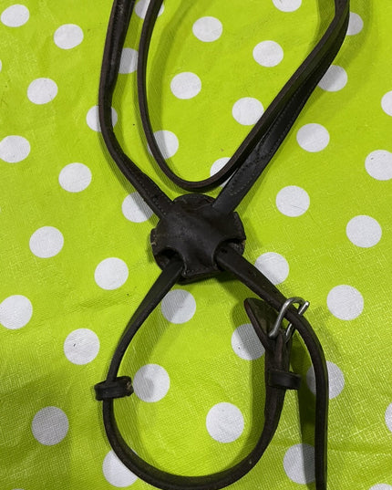 English Breast Collar Leather Brown