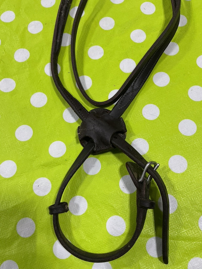 English Breast Collar Leather Brown