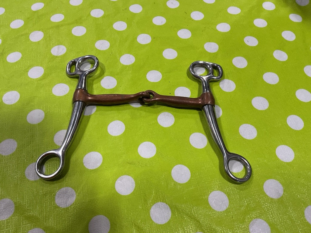 Bit – Tom Thumb Snaffle, Copper Mouthpiece, 5.25" | Used
