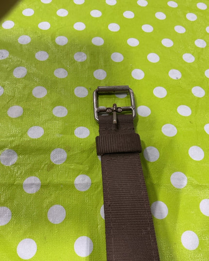 Back Flank Cinch Weaver Brown Nylon 34"