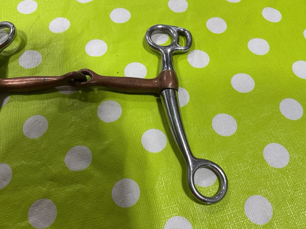 Bit – Tom Thumb Snaffle, Copper Mouthpiece, 5.25" | Used