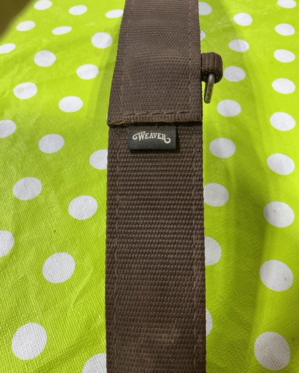 Back Flank Cinch Weaver Brown Nylon 34"