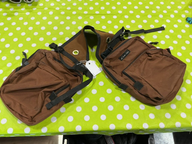 Saddle Bags Brown Like New