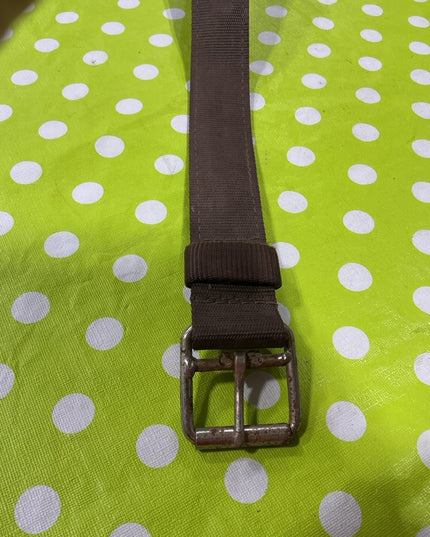 Back Flank Cinch Weaver Brown Nylon 34"