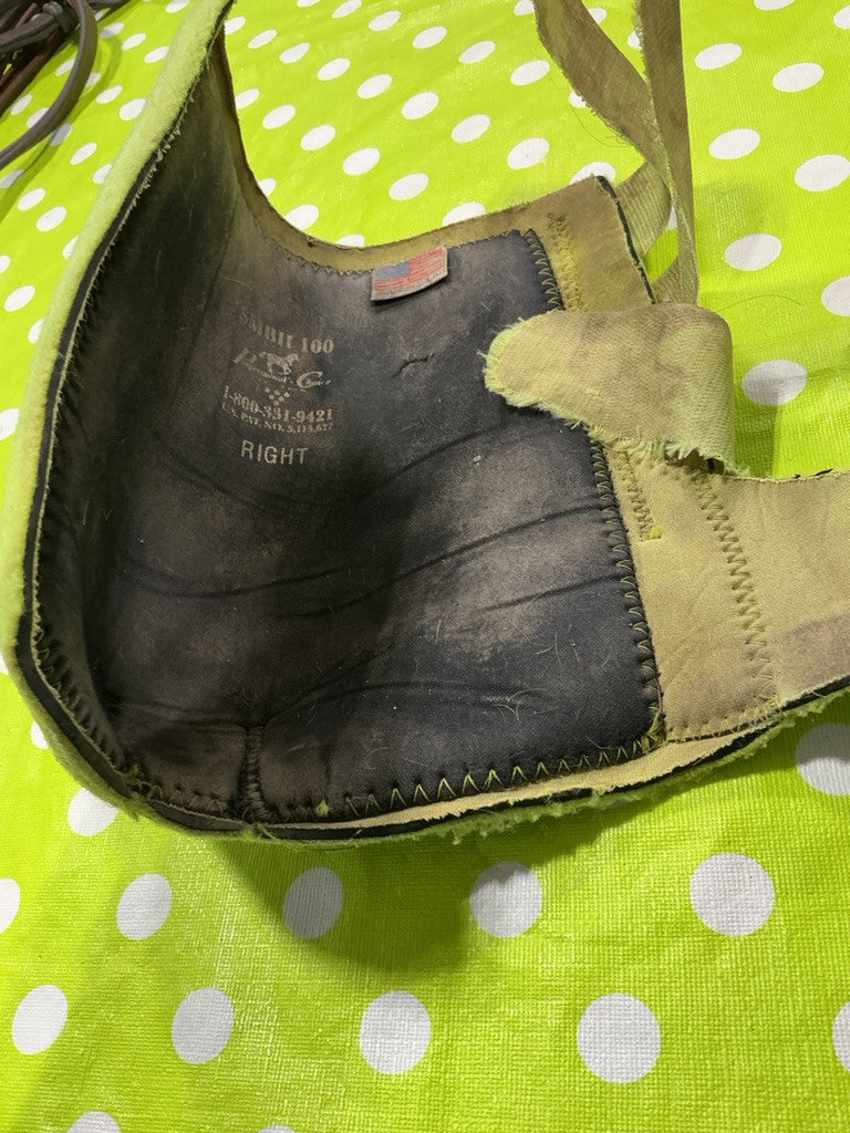 Medicine Boots Professional Choice Green Very Worn