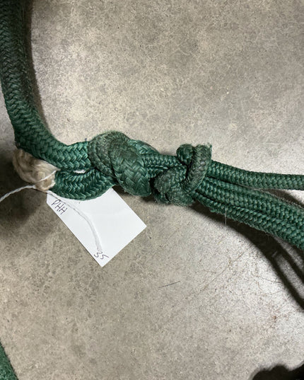Halter Rope & Lead Green